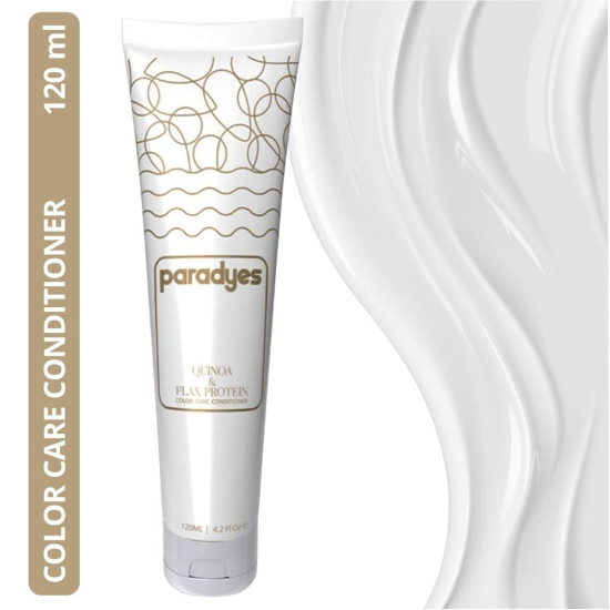 Paradyes Quinoa and Flax Protein Color Care Conditioner - Hydrates and Nourishes Hair