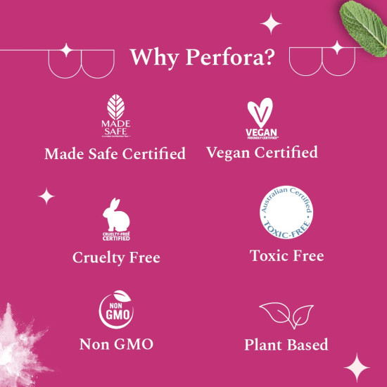 Perfora Charcoal Teeth Whitening Powder - Enamel Safe & Effective