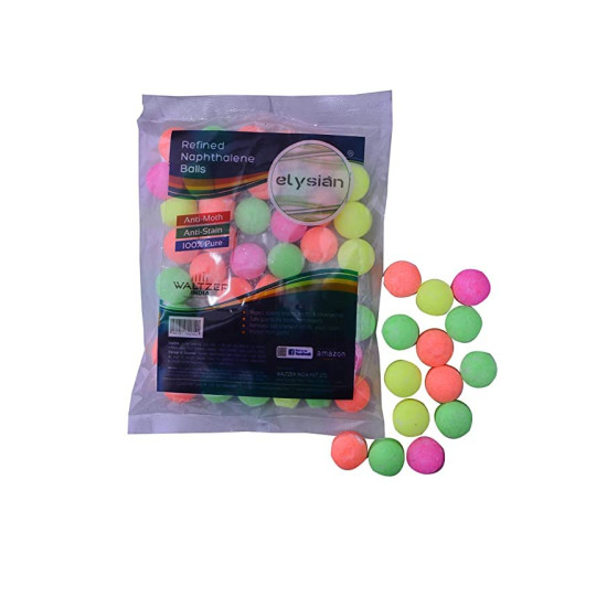 Elysian Moth Balls - Anti-Bug Camphor for Wardrobes & Closets