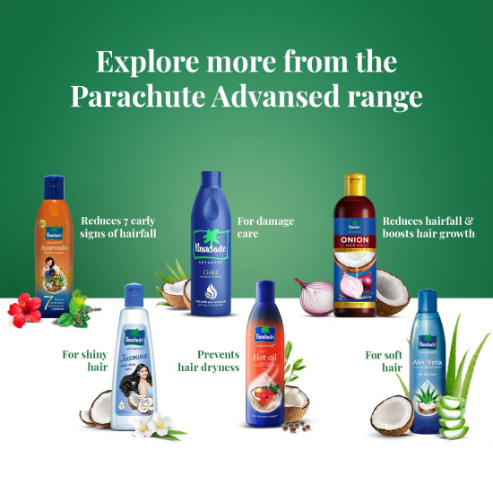 Parachute Advansed Curry Leaves Hair Oil - Hair Fall & Greying Control
