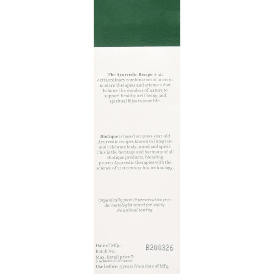 Biotique Morning Nectar Pore Tightening Purifying Toner - Flawless Skin for All Types