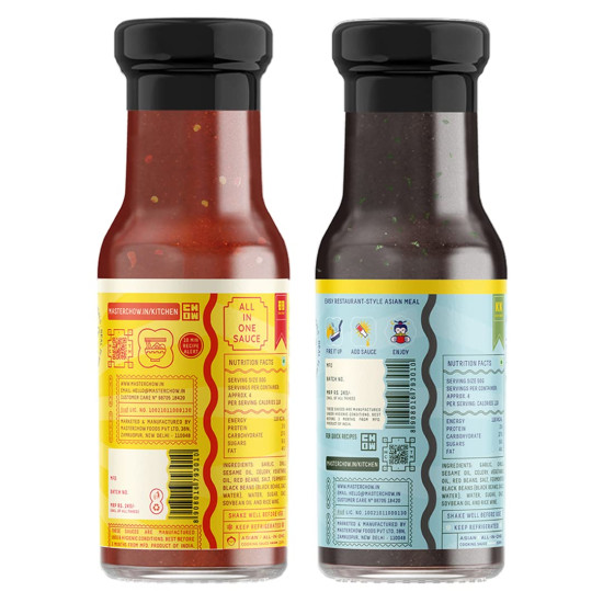 MasterChow Low Calories Cooking Sauce Kit - Quick & Healthy Meals MasterChow Low Calories Cooking Sauce Kit - Quick & Healthy Meals