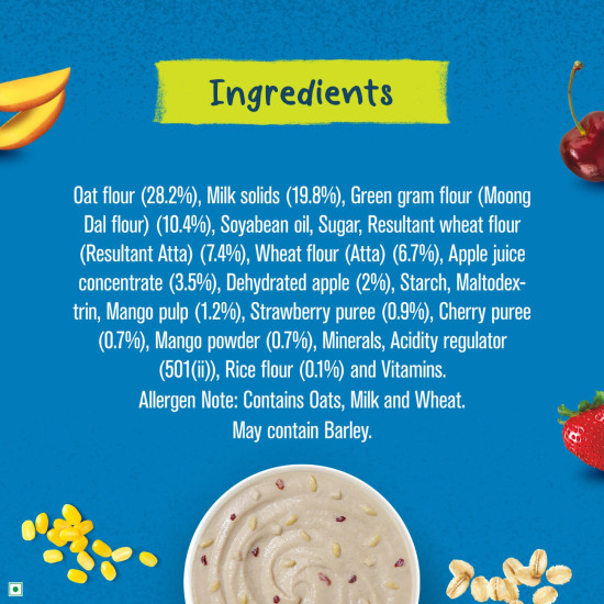 GERBER Cereals - Mango & Berry | Instant Cereal for Little Ones GERBER Cereals - Mango & Berry | Instant Cereal for Little Ones