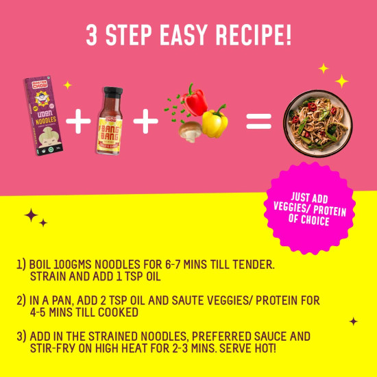 MasterChow Family Pack Noodles - Healthy, Non-Fried, No Preservatives
