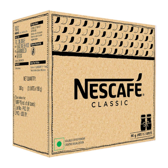 NESCAFE Classic Instant Coffee Powder - Bold Taste & Rich Aroma