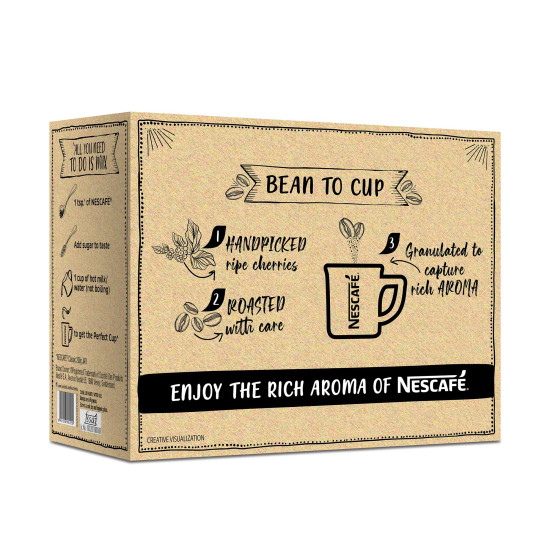NESCAFE Classic Instant Coffee Powder - Bold Taste & Rich Aroma