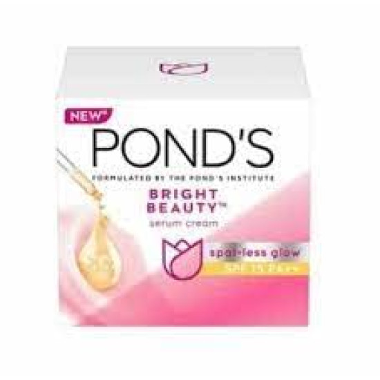 POND'S Bright Beauty Spot-Less Glow Serum Cream 23gm - Achieve Radiant Skin
