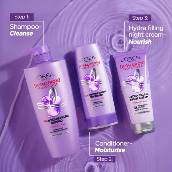 L'Oreal Paris Moisture Sealing Conditioner - Hyaluronic Acid for Dry Hair