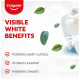 Colgate Gentle UltraFoam Toothbrush & Visible White Toothpaste - Ultra Soft Bristles & Whitening