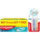 Colgate Active Salt Toothpaste & Gentle Enamel Toothbrush - Daily Germ Protection