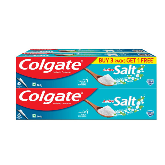 Colgate Active Salt Toothpaste & ZigZag Toothbrush - Superior Dental Care Colgate Active Salt Toothpaste & ZigZag Toothbrush - Superior Dental Care