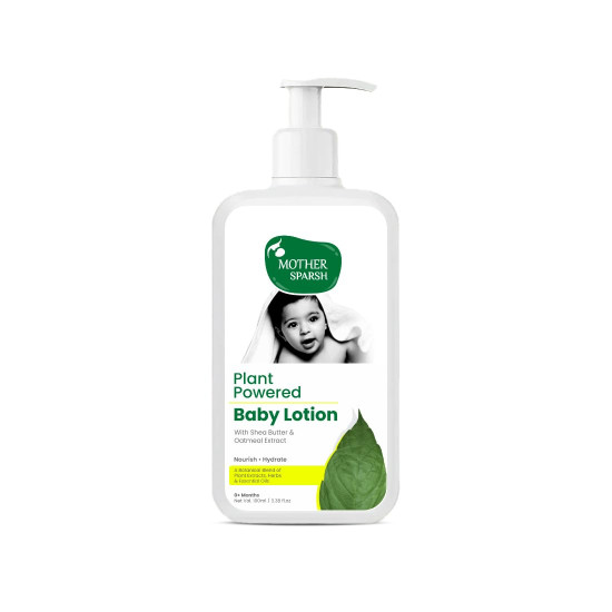 Mother Sparsh Plant Powered Natural Baby Lotion - Deep Hydration & Protection