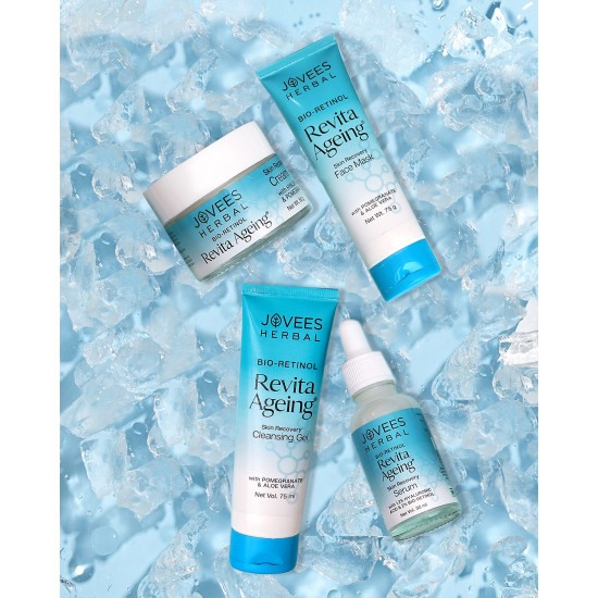 Jovees Herbal Bio-Retinol Revita Ageing Cleansing Gel - Anti-Aging Formula