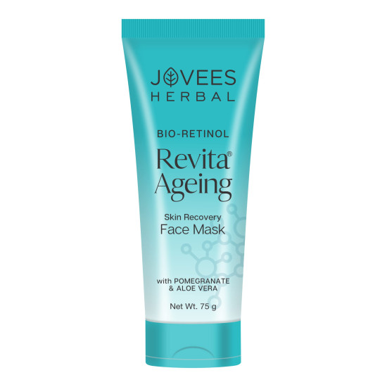 Jovees Herbal Bio-Retinol Revita Ageing Face Mask - Eco Certified & Anti-Ageing
