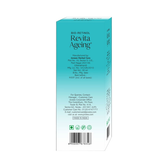 Jovees Herbal Revita Ageing Skin Recovery Serum - Anti-Ageing Solution