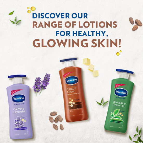 Vaseline Cocoa Glow Body Lotion - 600 ml Moisturizing Care