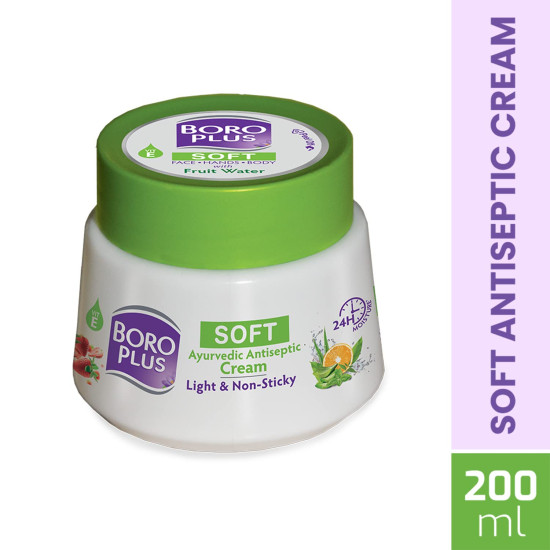 BoroPlus Soft Antiseptic Cream - Light & Non-Sticky Moisturizer