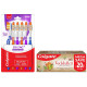 Colgate Swarna Vedshakti Toothpaste & ZigZag Toothbrush - Ayurvedic Cavity Protection