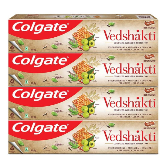 Colgate Swarna Vedshakti Ayurvedic Toothpaste - Whole Mouth Protection