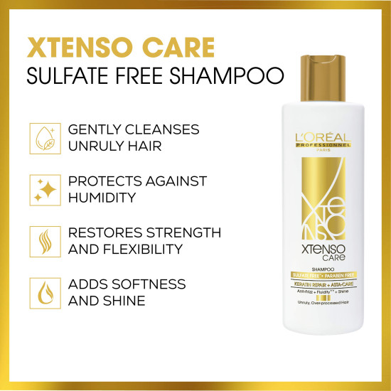L'Oréal Professionnel Xtenso Care Sulfate-free Shampoo & Serum - Nourishing Hair Care