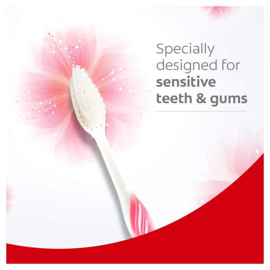 Colgate Swarna Vedshakti Ayurvedic Toothpaste & Sensitive Toothbrush - Gentle Oral Care