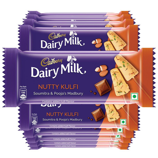 Cadbury Dairy Milk Nutty Kulfi Madbury Chocolate Bar - Limited Edition Delight