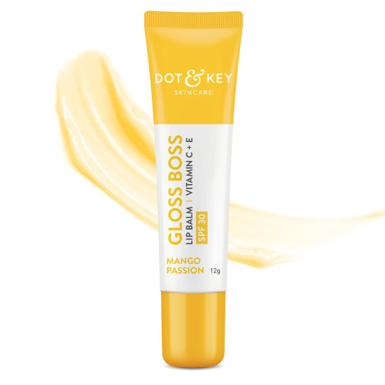 DOT & KEY Mango Passion Lip Balm - SPF 30 & Moisturization DOT & KEY Mango Passion Lip Balm - SPF 30 & Moisturization