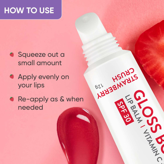 Dot & Key Strawberry Lip Balm - Moisturization & SPF 30
