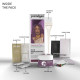 Paradyes Ammonia Free Amethyst Plum Hair Color Kit - Herbal Enriched
