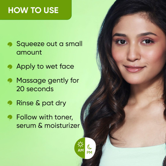 Dot & Key CICA Face Wash - 2% Salicylic Acid & Green Tea for Acne Prone Skin
