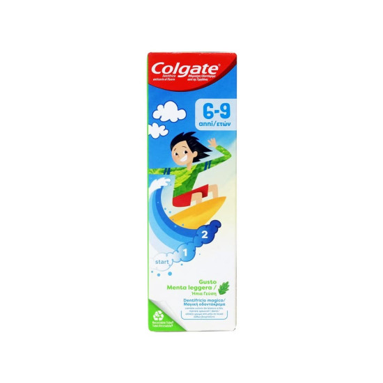 Colgate Kids Toothpaste with Mild Mint Flavor 50ml - Gentle Care for Ages 6-9