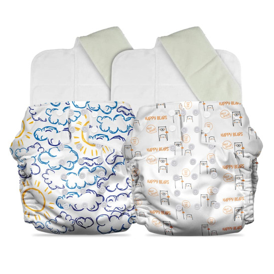 Mother Sparsh Plant Powered Cloth Diaper for Babies - Organic Cotton Comfort