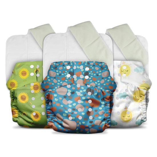 Mother Sparsh Plant Powered Cloth Diaper for Babies - Organic Cotton Comfort