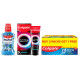 Colgate Plax Pepper Mint Mouthwash & Teeth Whitening Toothpaste - Alcohol-Free & Active Oxygen Technology