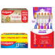 Colgate Swarna Vedshakti & Strong Teeth Toothpaste with ZigZag Toothbrush - Ayurvedic Cavity Protection