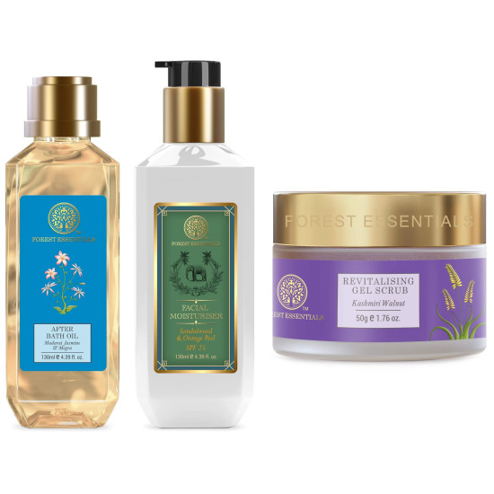 Forest Essentials Skincare Set - Natural Radiance for Your Skin