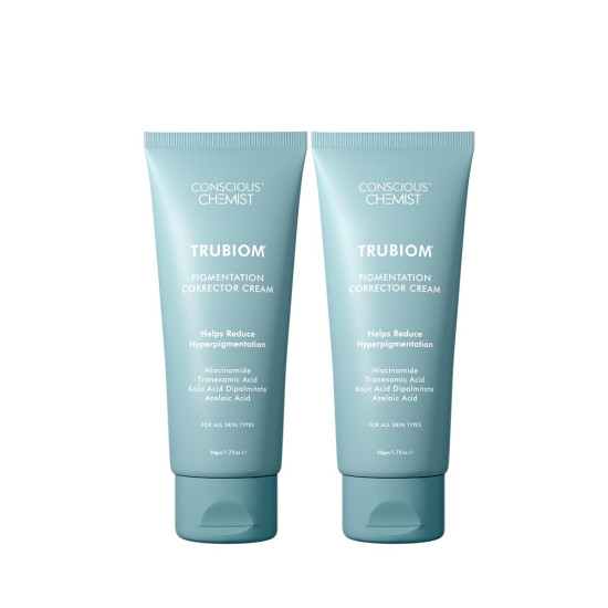 Conscious Chemist Kojic Acid Face Cream | 50g | Azelaic Acid Cream, Face Cream for Men & Women, Niacinamide Tranexamic Acid, Antipigmentation Cream, Reduce DarkSpot, All Skin Type - Trubiom (Pack 2)