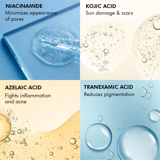 Conscious Chemist Kojic Acid Face Cream | 50g | Azelaic Acid Cream, Face Cream for Men & Women, Niacinamide Tranexamic Acid, Antipigmentation Cream, Reduce DarkSpot, All Skin Type - Trubiom (Pack 2)