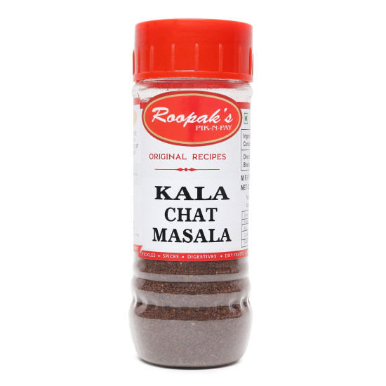 Roopak's Pik-n-Pay- Kala Chat Masala 100g - Authentic Indian Spice Blend