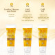 VLCC Gold Facial Kit with FREE Rose Water Toner - Instant Glow & Skin Regeneration