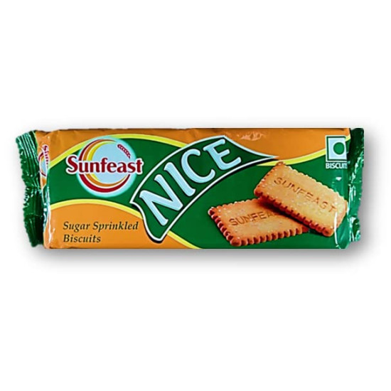 Sunfeast Nice Sugar Sprinkled Biscuits 150g - Crispy Sugary Sweetness
