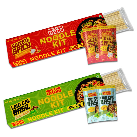 MasterChow Stir-Fry Sauce & Noodle Kit - Quick and Delicious Meals