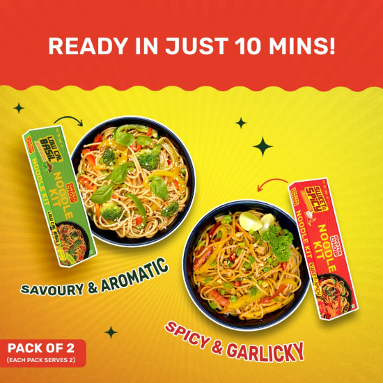 MasterChow Stir-Fry Sauce & Noodle Kit - Quick and Delicious Meals
