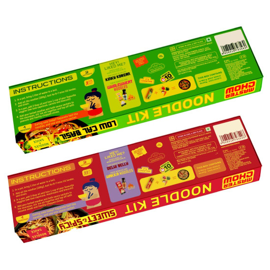 MasterChow Stir-Fry Sauce & Noodle Kit - Quick and Delicious Meals
