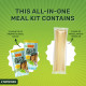 MasterChow Healthy Thai Basil Noodle Kit - All-in-One Meal Kit