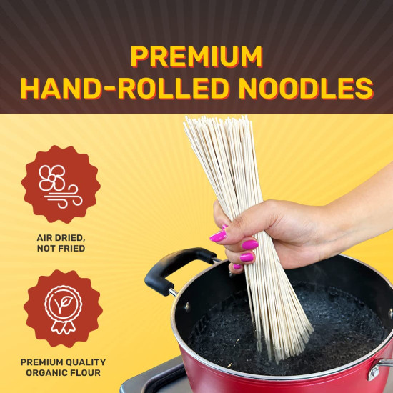 MasterChow Schezwan Noodle Kit - All-in-One Meal Kit with Chilli Garlic Sauce