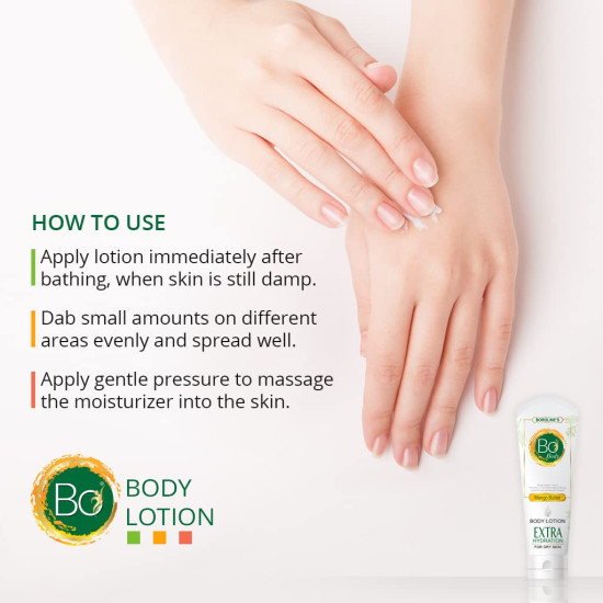 BOROLINE Bo Body Lotion 250 ML - Deep Moisturizer with Mango Butter