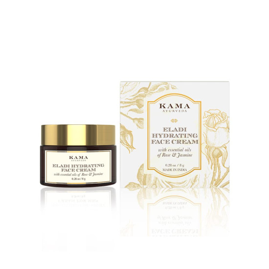 Kama Ayurveda Eladi Hydrating Face Cream 8gm - Lightweight & Non-Sticky