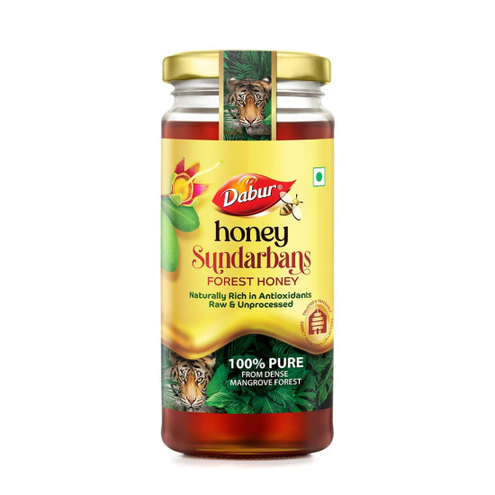 Dabur Honey Sundarbans - 500g | 100% Pure Wild Forest Honey Dabur Honey Sundarbans - 500g | 100% Pure Wild Forest Honey