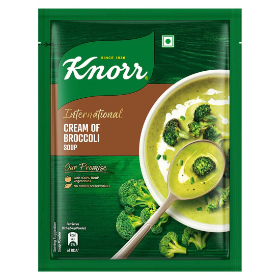 Knorr Cream of Broccoli Soup 50g - Made with Real Vegetables